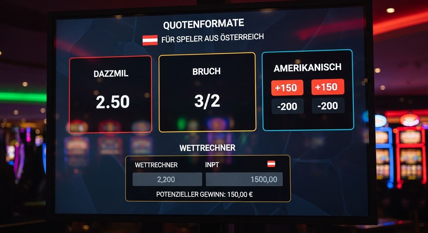 Quotenformate casino sports bets