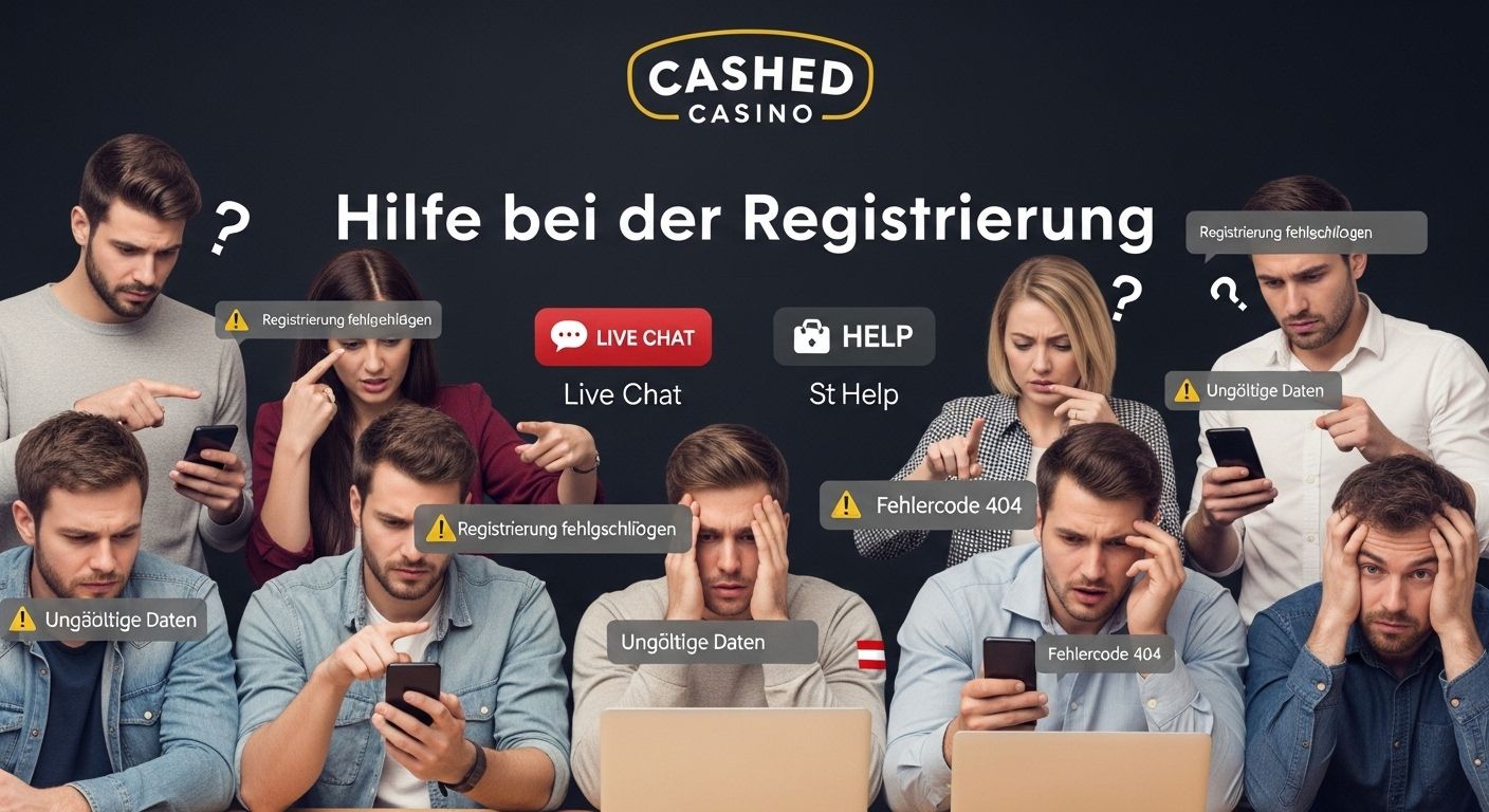 Beheben von Registrierungsproblemen casino sign up issues